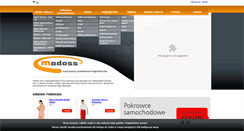 Desktop Screenshot of madoss.pl