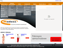 Tablet Screenshot of madoss.pl